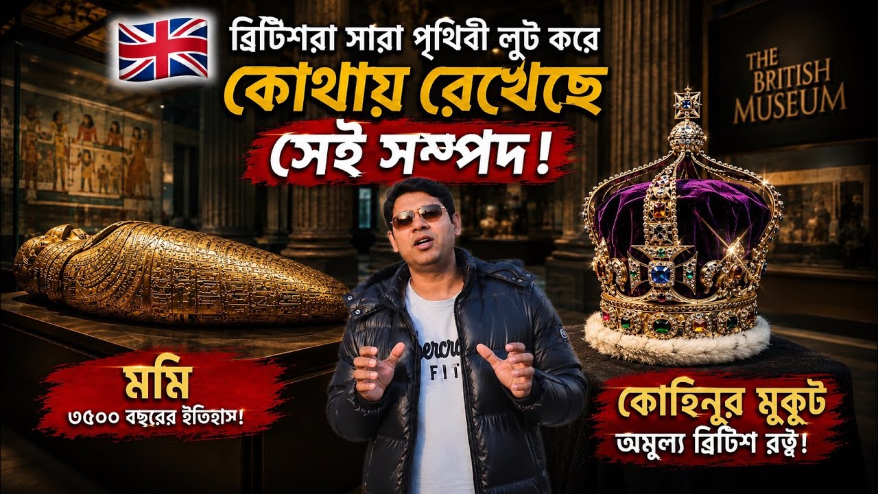 আজকে একই ছাদের নিচে দেখতে পেলাম সমগ্র পৃথিবীর হাজারো বছরের পুরোনো ঐতিহাসিক সম্পদ |