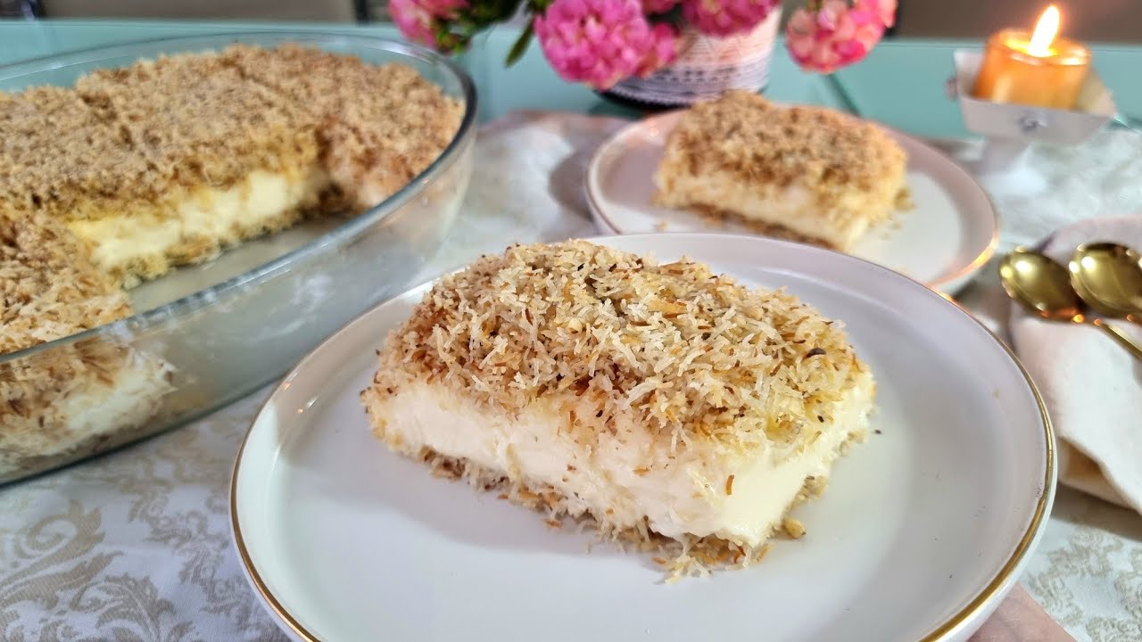 &Euml;mb&euml;lsira p&euml;r 10 minuta e preferuara nga t&euml; gjith&euml; !! Krem Kadaif me sherbet 🥰