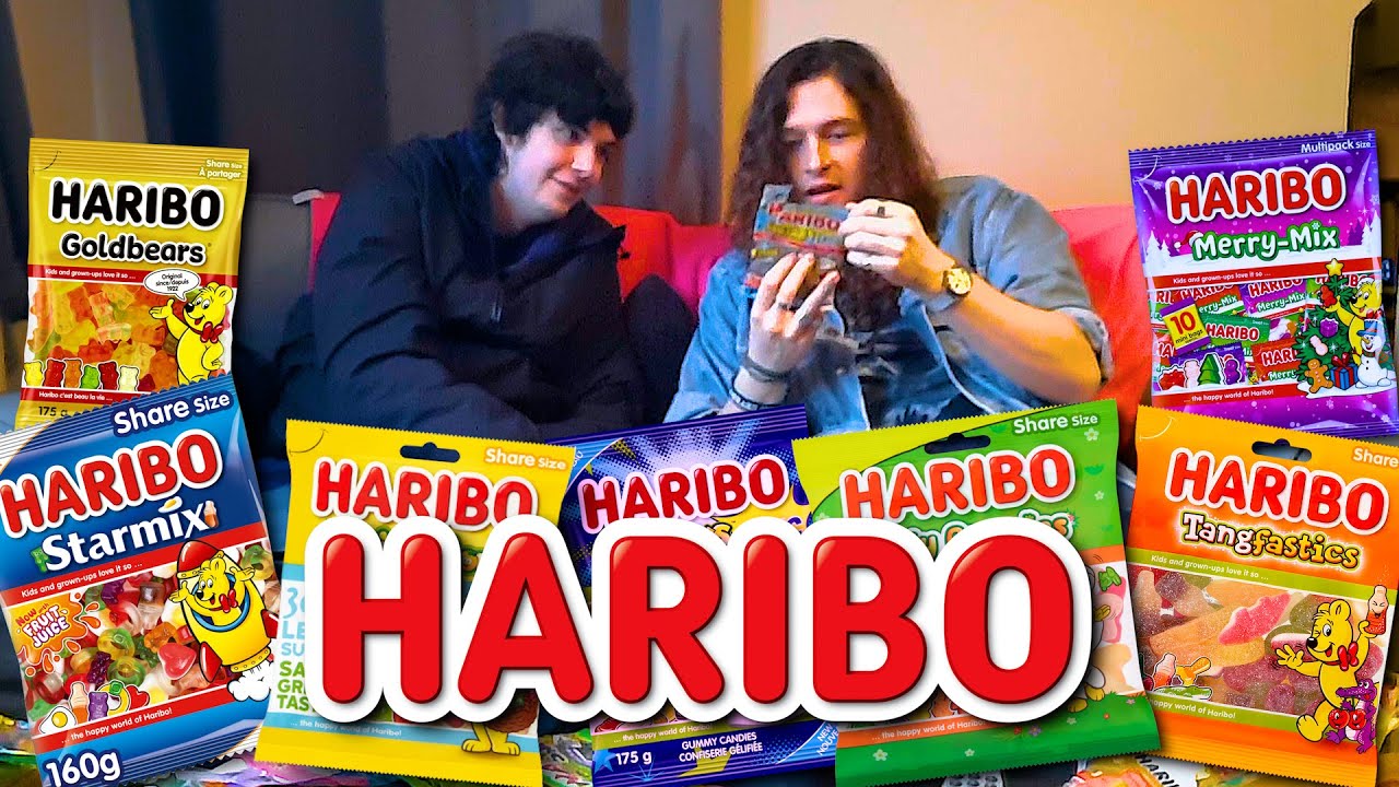 Дегустация каждого пакета Haribo