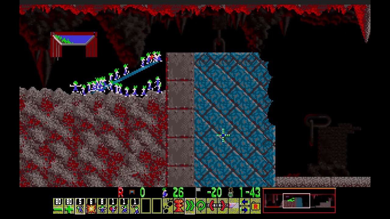 Lemmings Redux Old Formats NL (Zany 17) - Lemming Lament (alternative solution)