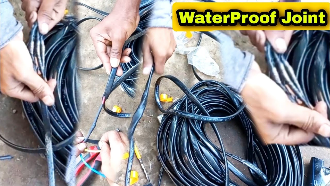 Waterproof Joint || Submersible Motor Wire Joint | How To Joint Waterproof | Boring Motor Wire Joint
