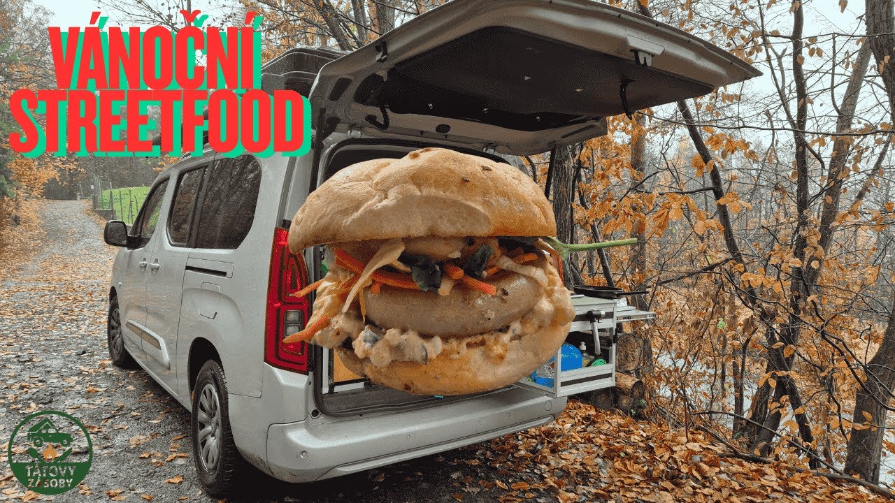 Vánoční streetfood z kufru auta 🎄🔥