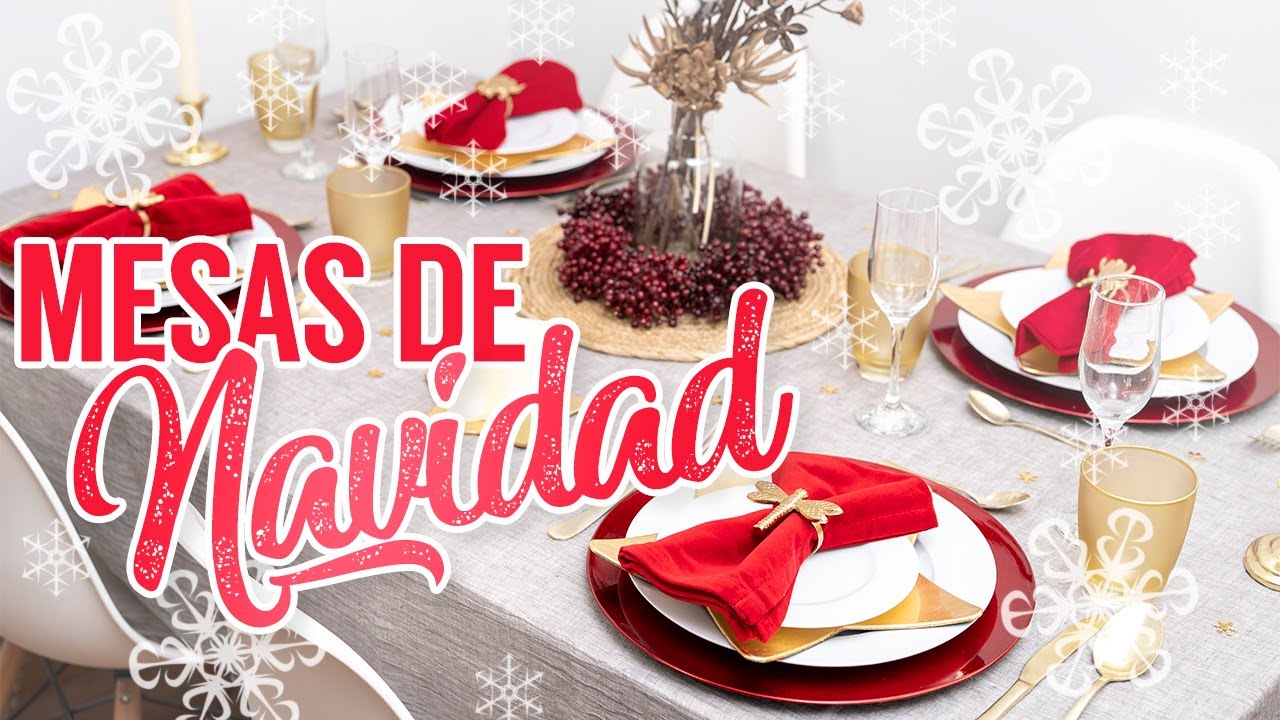 Deco | 4 Mesas de Navidad