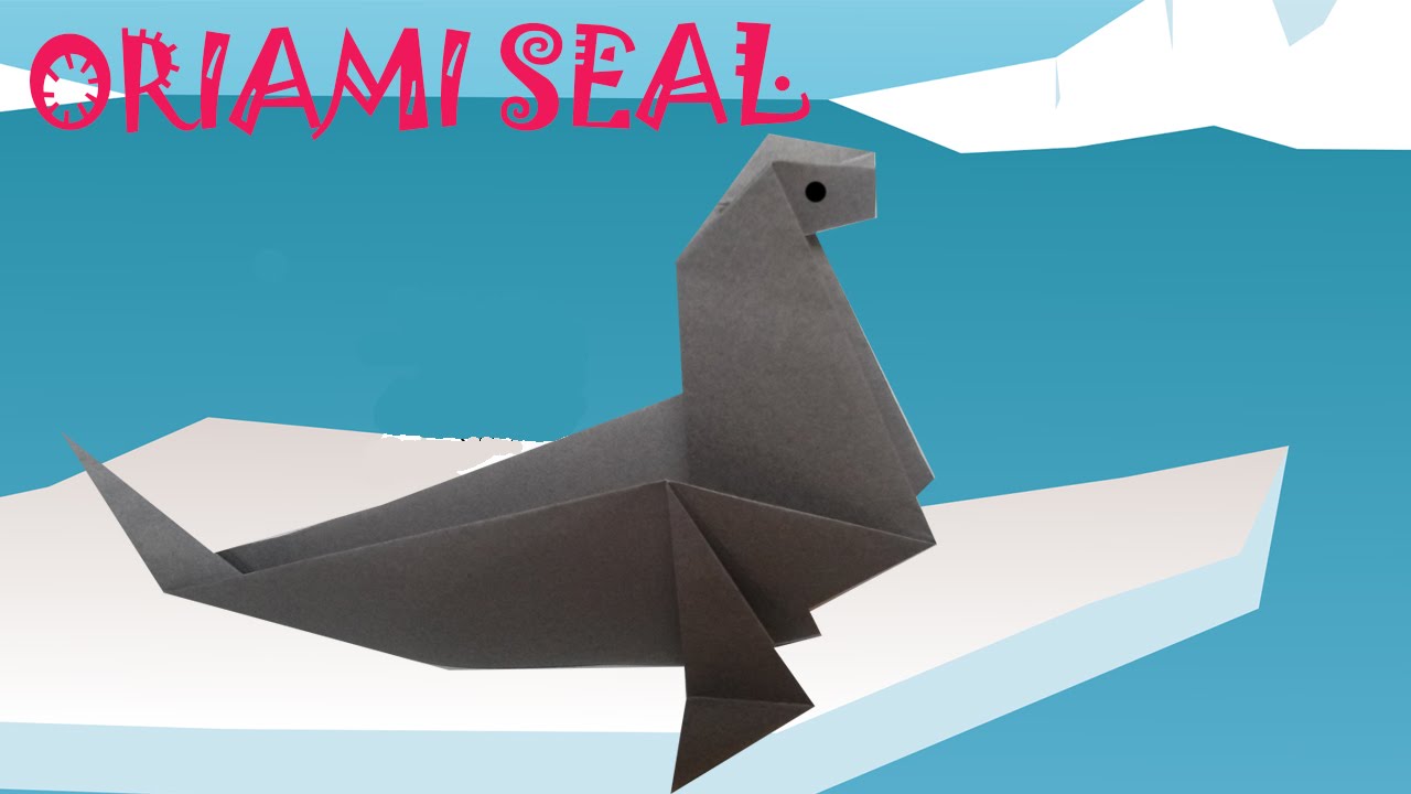 Easy Origami Seal - Origami Easy