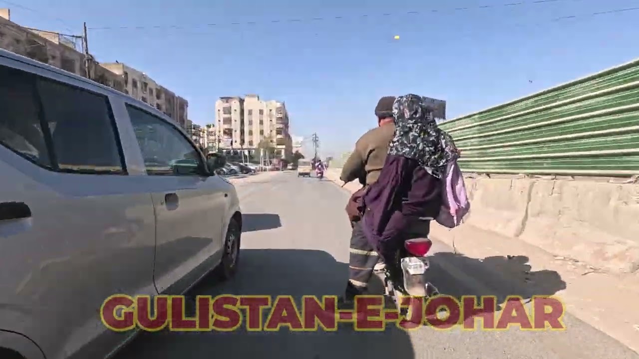 Main University Road - Part I | Safoora - NIPA | #karachi #youtube #travel #universityroad