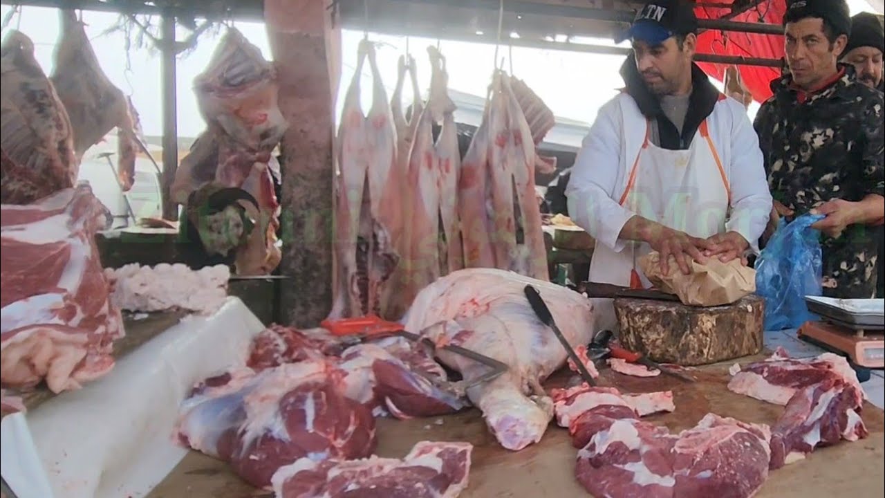 مباشرة من سوق الأسبوعي خميس سيدي حجاج مع تمن اللحوم حمراء🇲🇦
