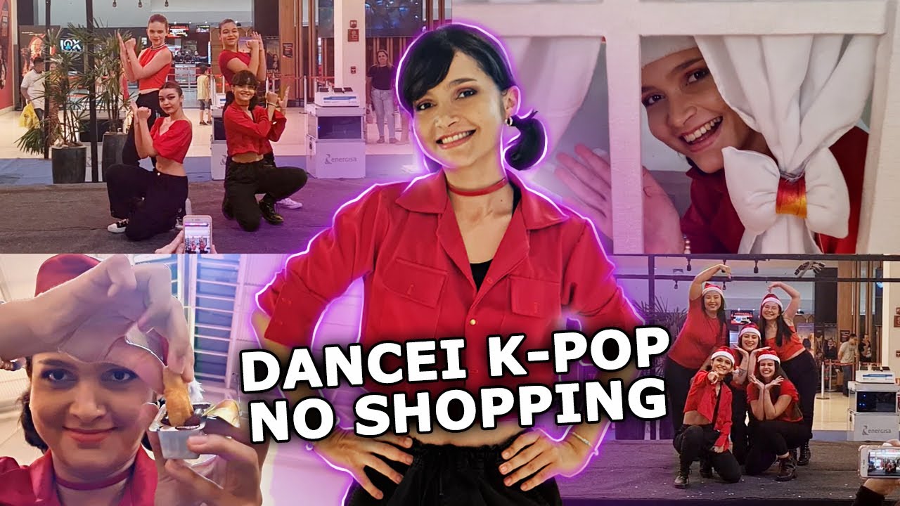 DANCEI K-POP NO SHOPPING E PASSEI MAL | Frost!