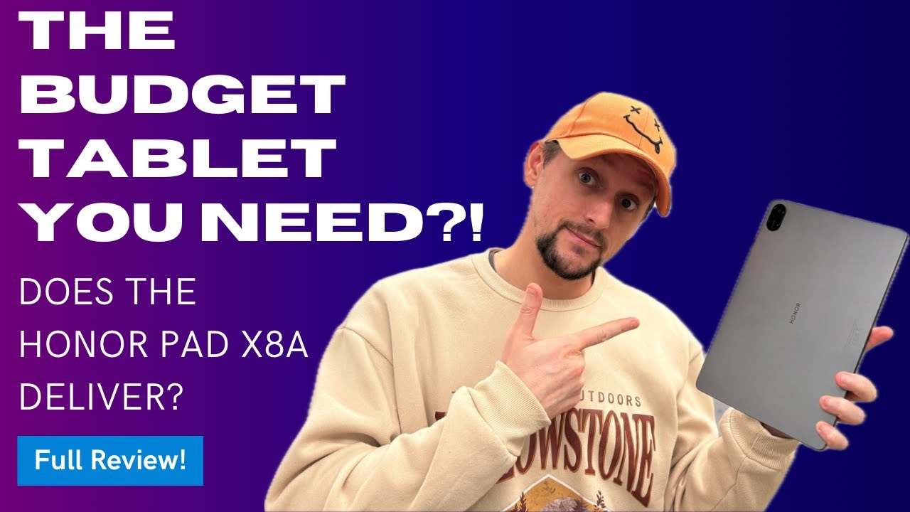 Обзор Honor Pad X8a: идеальный доступный планшет 2025 года?