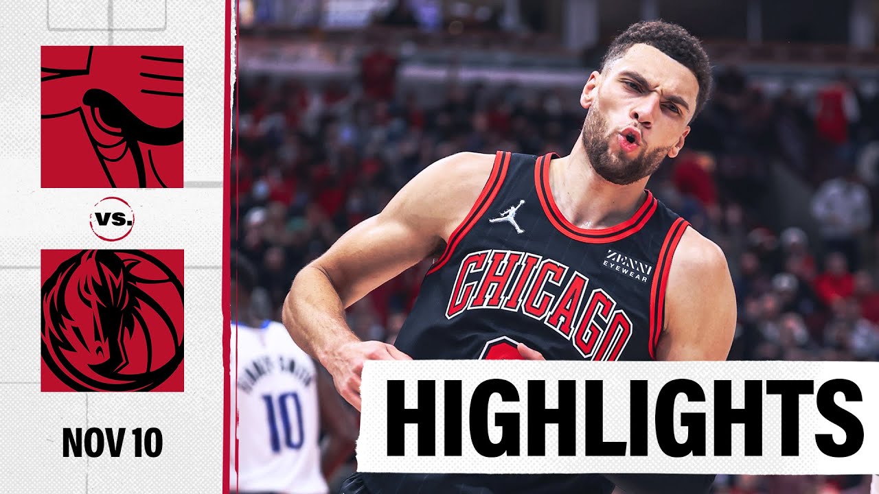 HIGHLIGHTS: Chicago Bulls take down Dallas Mavericks with 3-point barrage