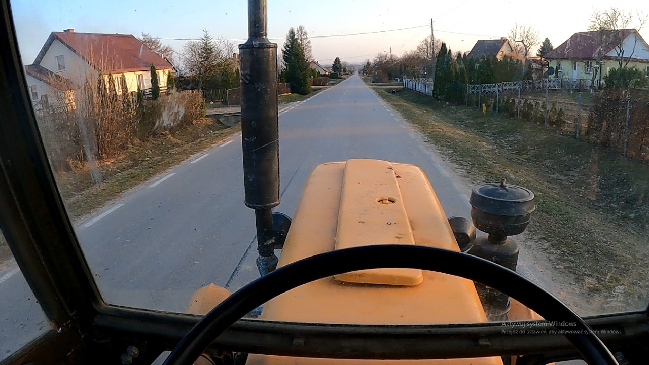 Ursus 330 - RSM 32  na pszenice