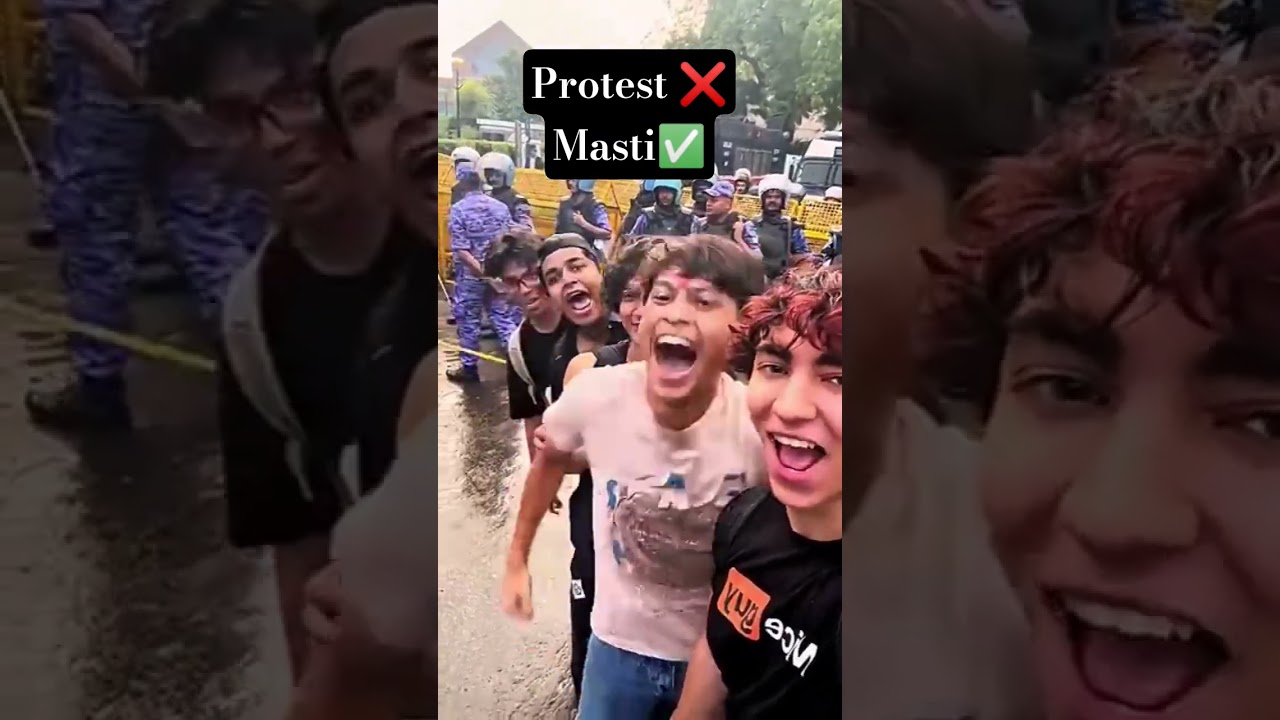 Gen Z has brought a whole new energy to street activism at  Jantar Mantar, New Delhi
