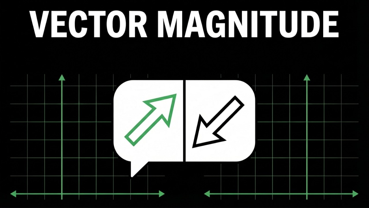 Magnitude of a Vector Explained | Vector Length Made Easy