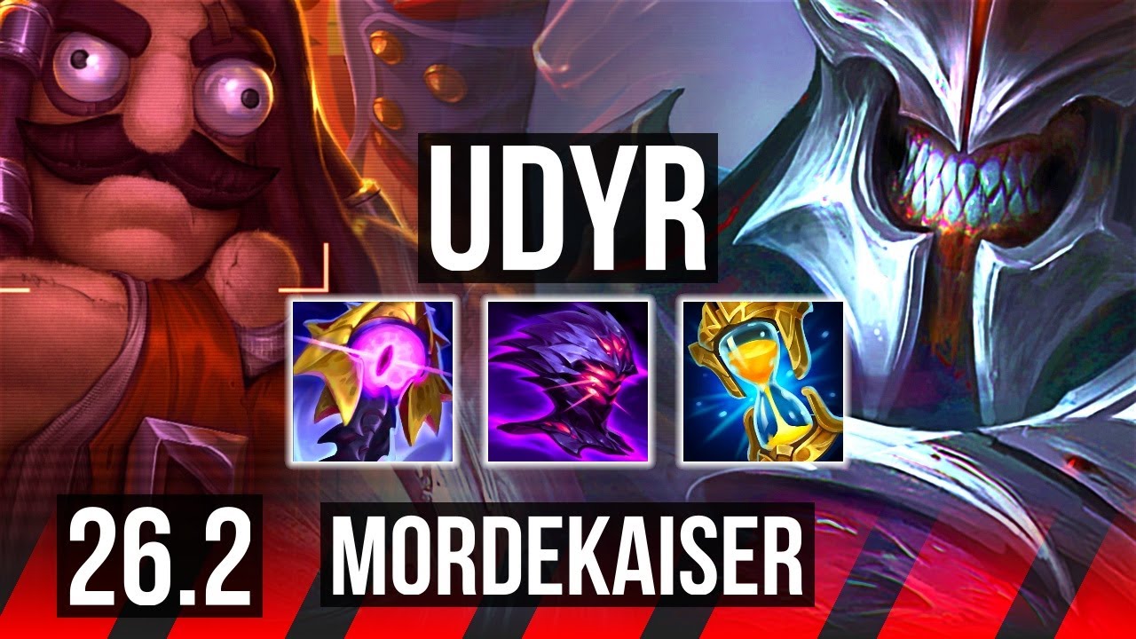 UDYR vs MORDEKAISER (TOP) | 66K damage | KR Master | 26.2