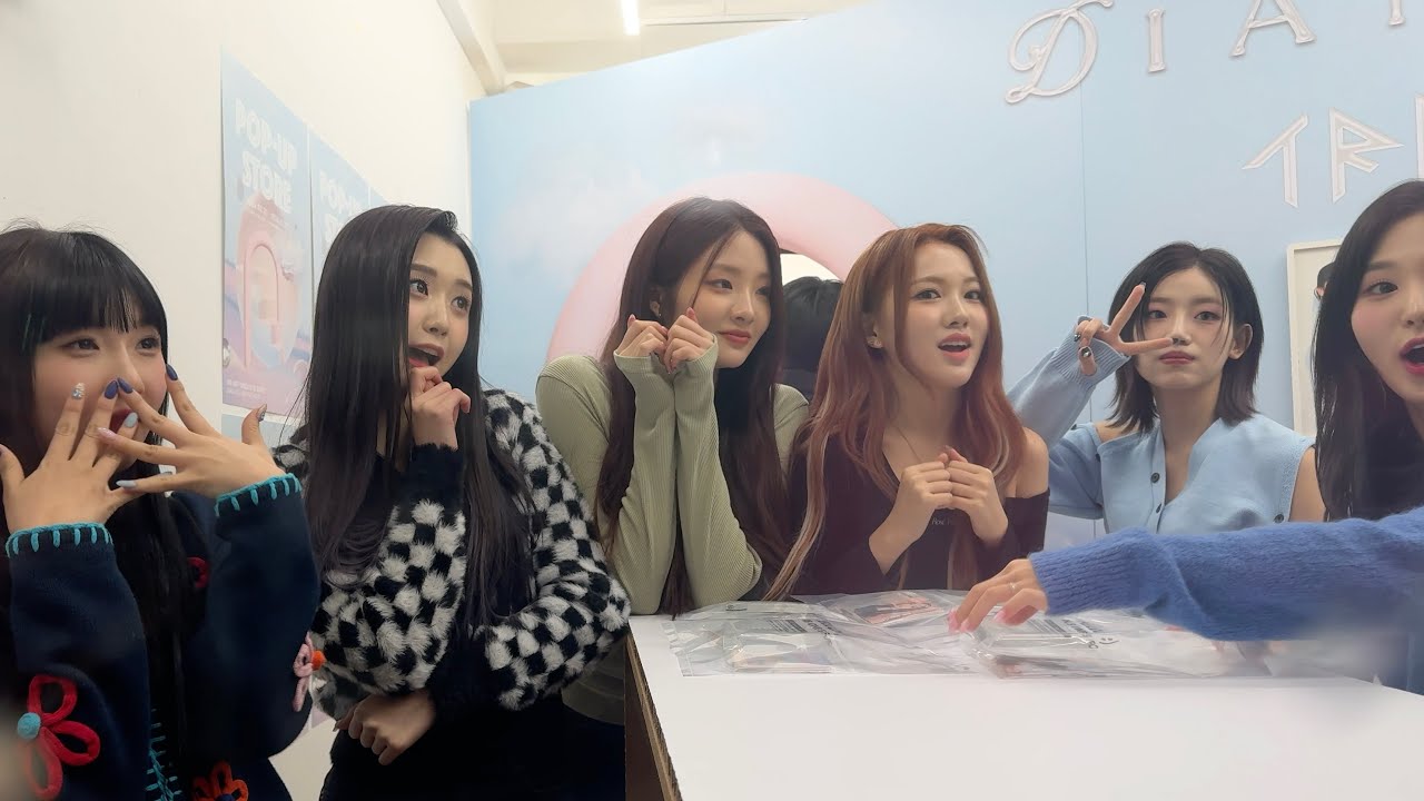 240221 TRI.BE - Full Diamond pop-up store fan meeting @ Seongam Art Hall, Seoul 4K Fancam
