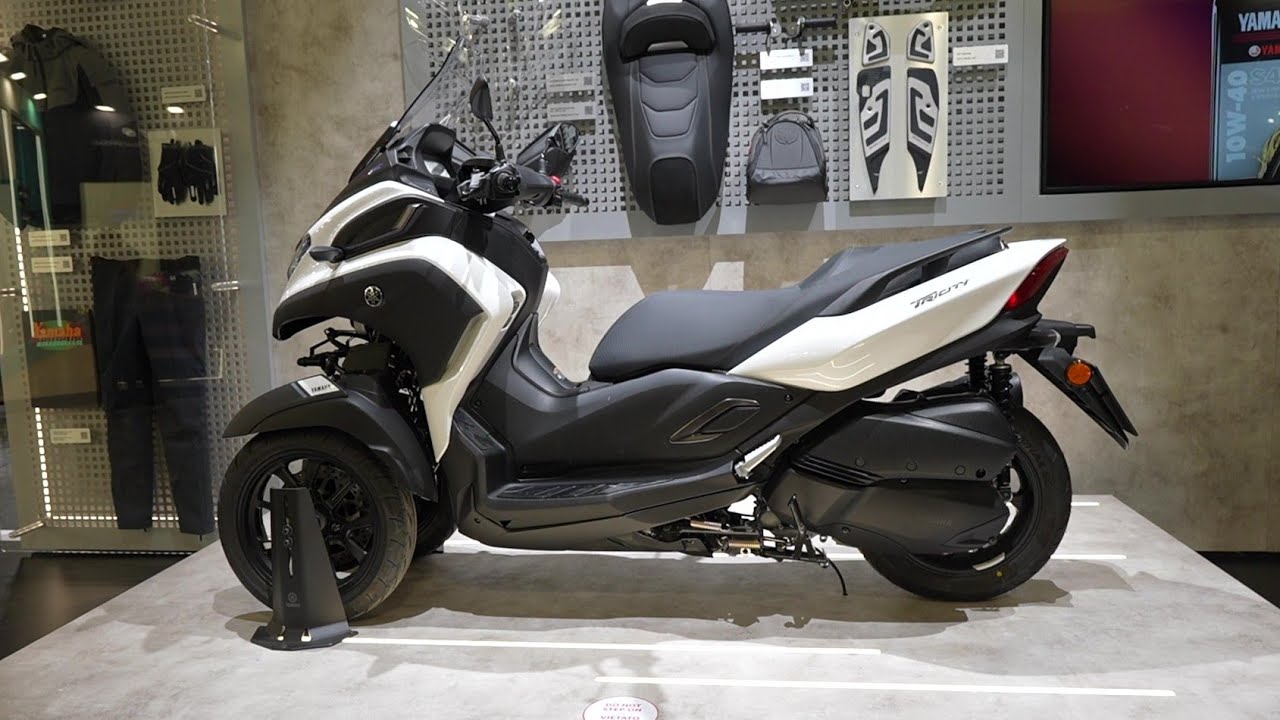 2026 YAMAHA TRICITY 300 3-wheels scooter at EICMA Italy