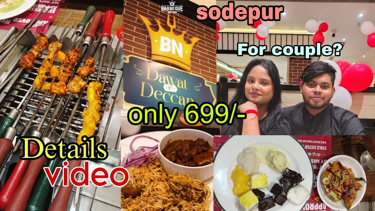 Sodepur barbeque nation buffet 🍽️&hearts;️ Full details roulo. Couple buffet price? Special offer/- sob&hearts;️