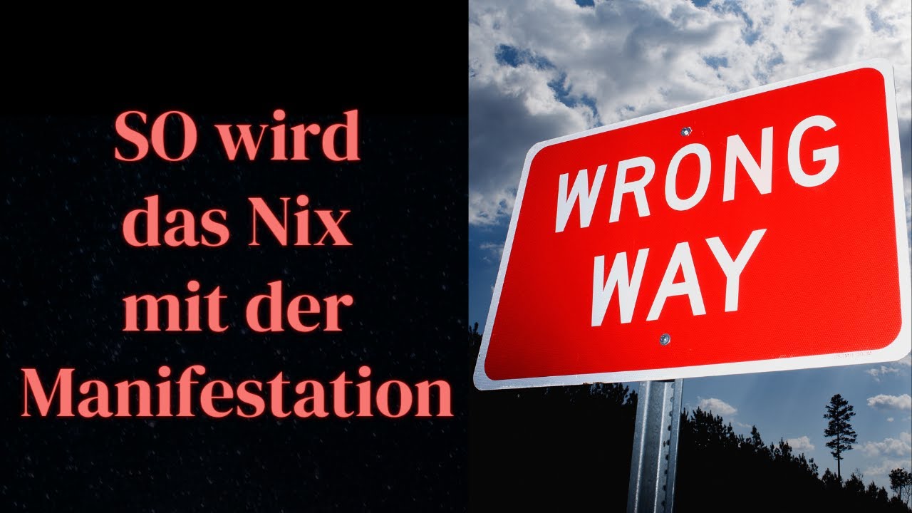 Hör auf, Dir DAS zu sagen! Es blockiert Geld, Liebe, alle Deine guten Manifestationen
