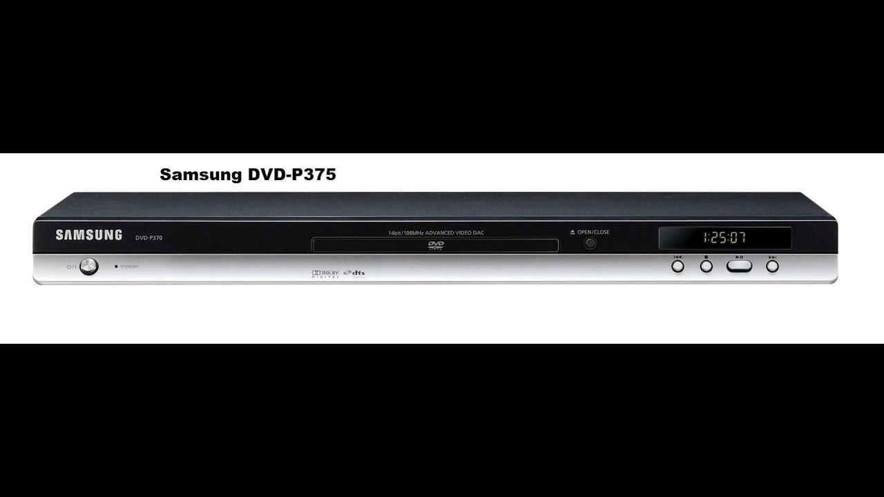 Обзор Samsung DVD-P375.