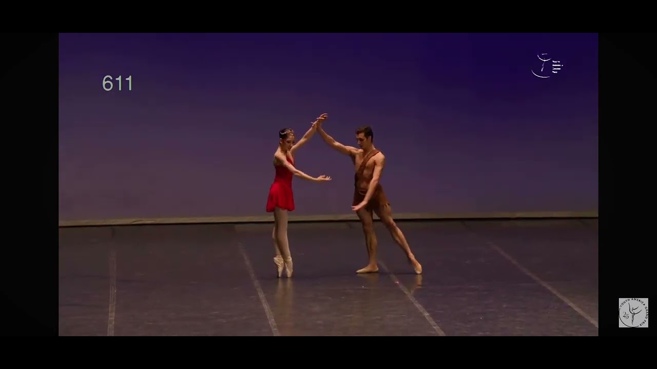 PAS DE DEUX DIANA & ACTEON YAGP🥇PAOLO PALUMBO, NURIA FERNANDES #ballet #pasdedeux #stage #emotional
