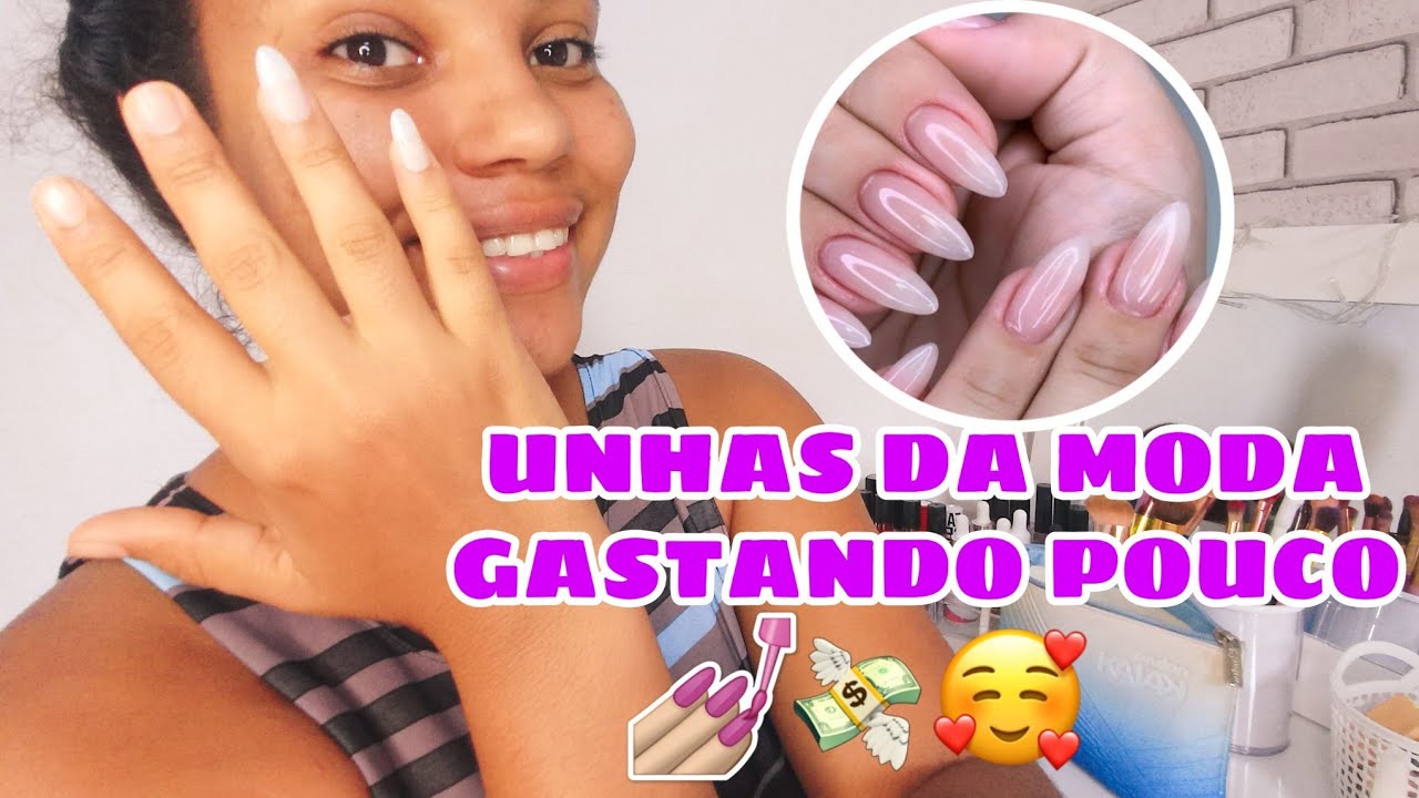 UNHA AMENDOADA POR MENOS DE 10 REAIS/ Por Cintia Cardoso