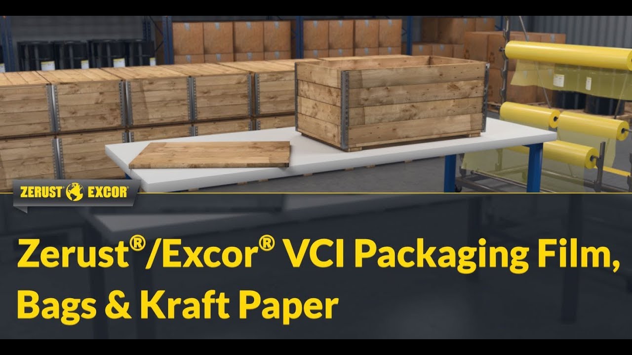 ZERUST&reg;/EXCOR&reg; VCI Packaging Film, Bags & Kraft Paper