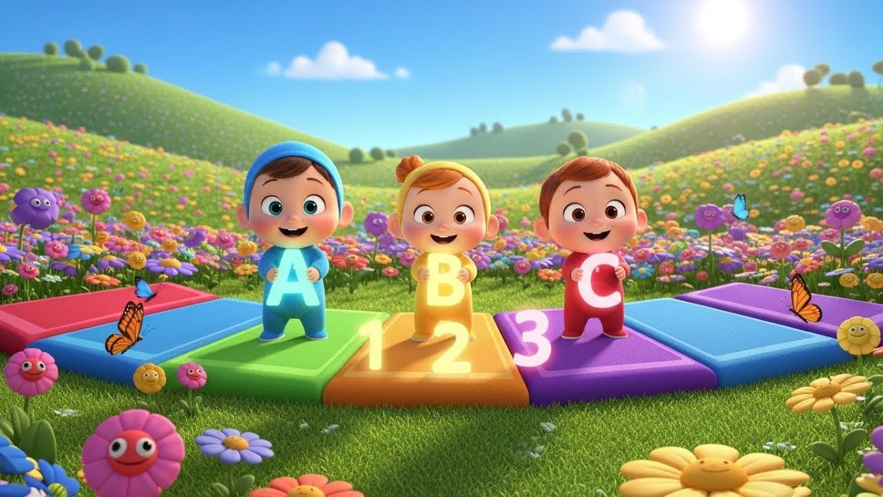 Fun Learning Songs for Kids 🌈🔢🔺 Sing, Count & Explore Letters, Shapes & Colors — many more fun song