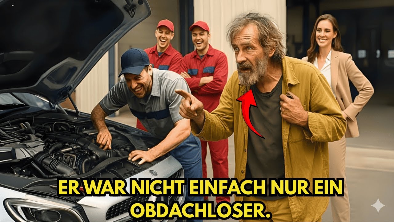 Dieses Video wird Sie rühren: Wie ein vergessener Held durch einen Mercedes-Motor zurückfand