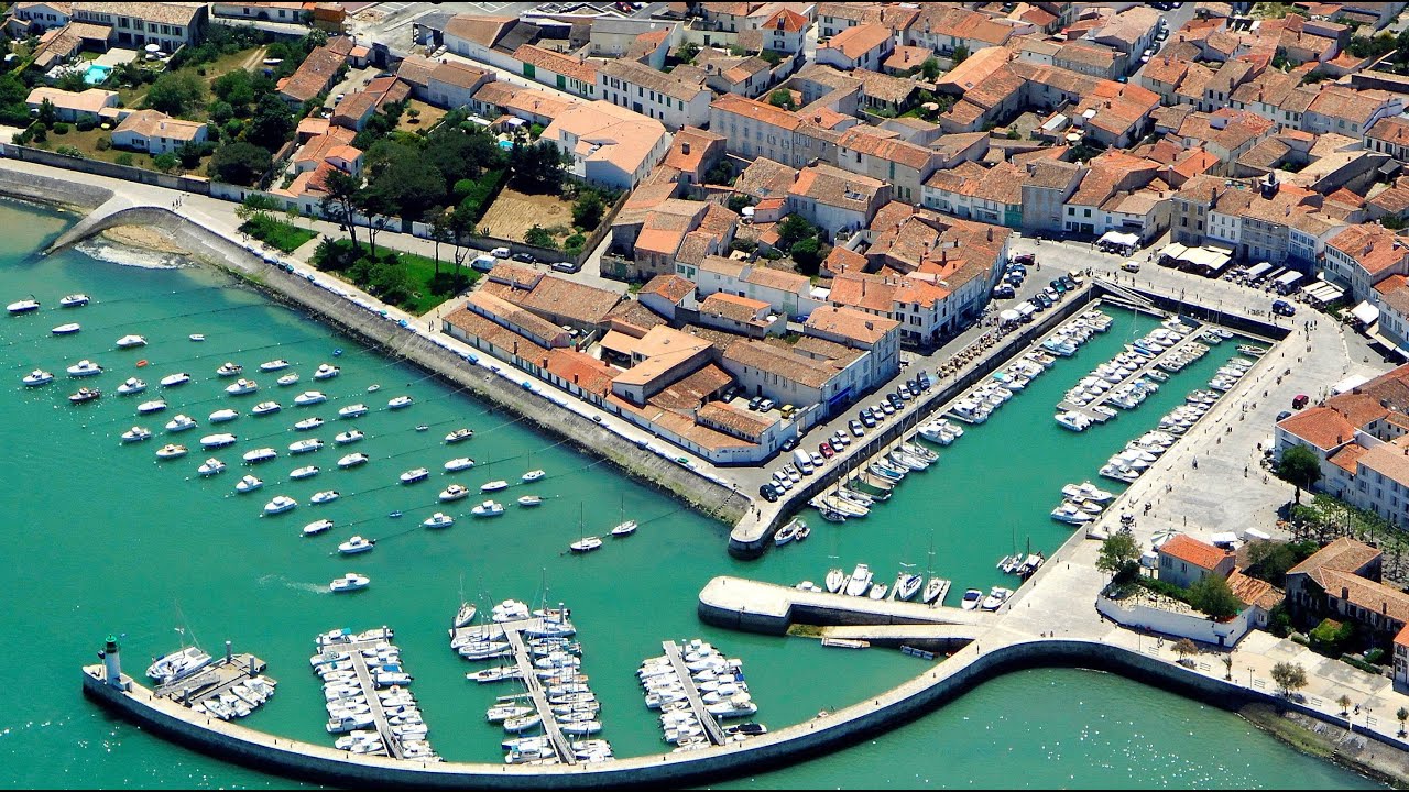 La Flotte, Il de Ré, France - Drone Footage