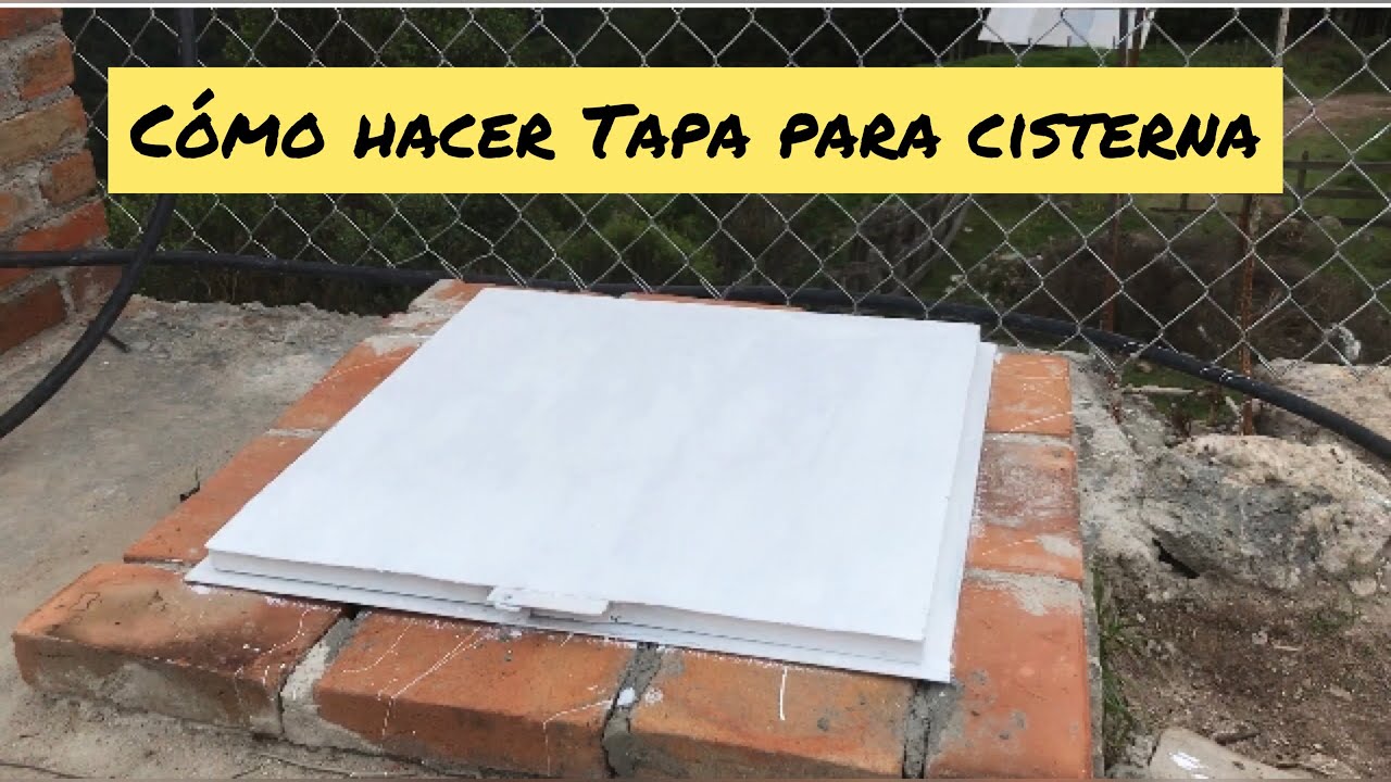 TAPA PARA CISTERNA ECONÓMICA