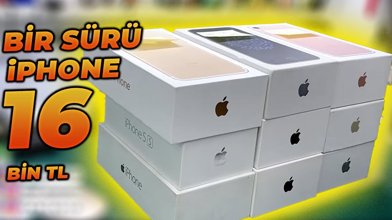 Bir Sürü iPhone 16 Bin TL'ye Aldık ( iPhone AL BAK SAT )