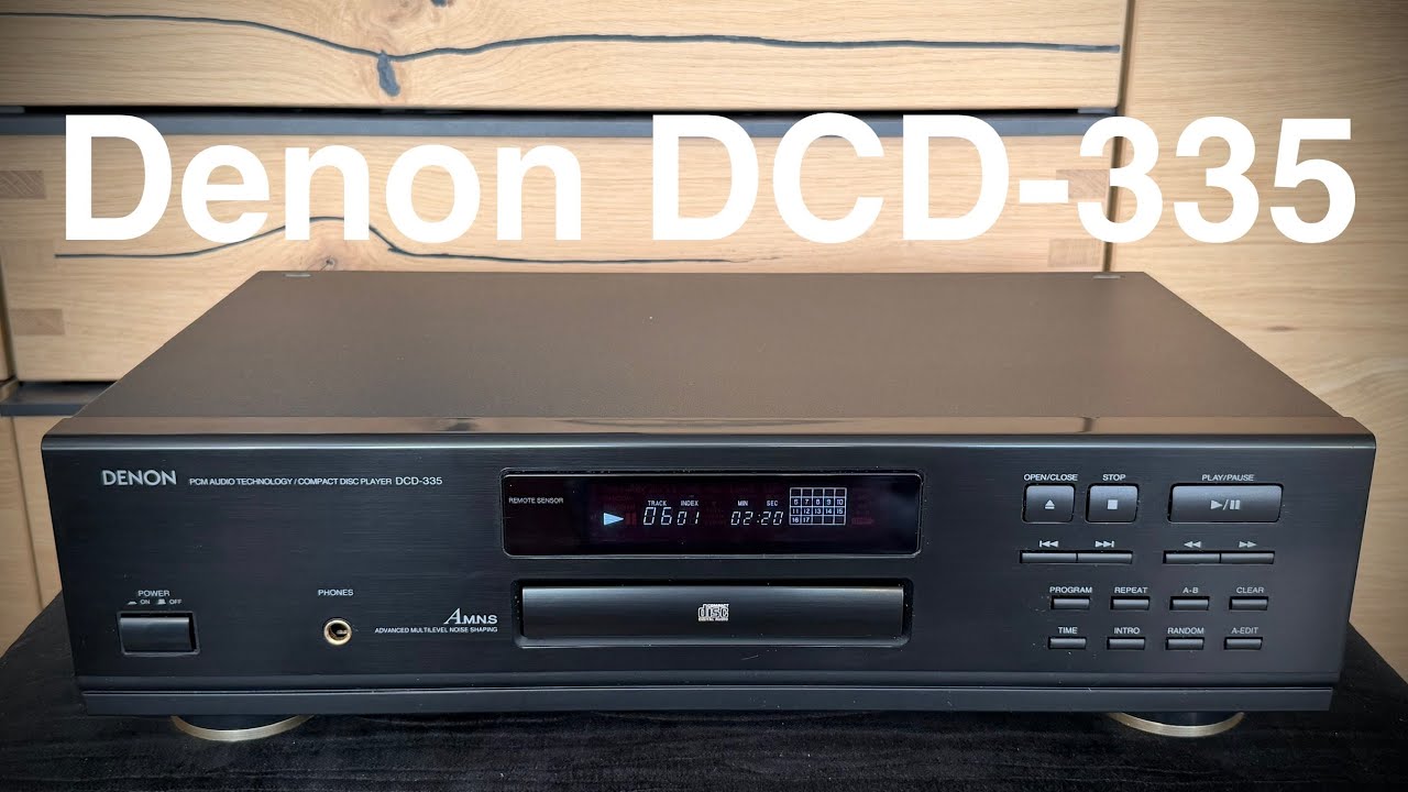 Denon DCD-335 Cd Player demo