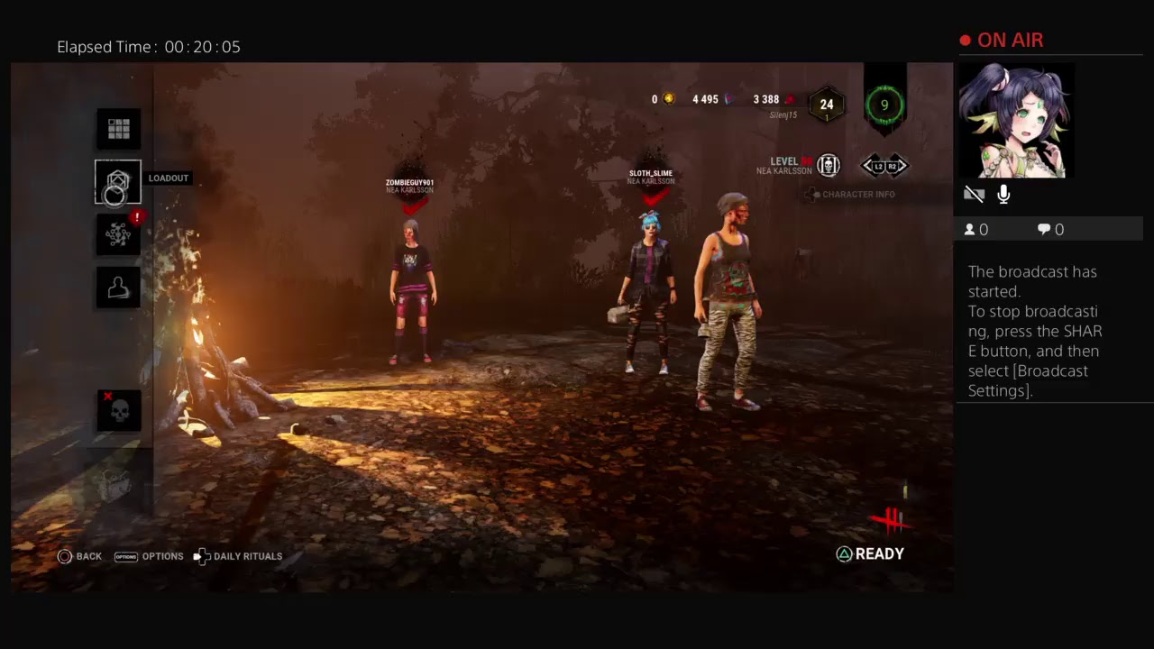 Silenj15  dead by daylight trying to beat noob3 record