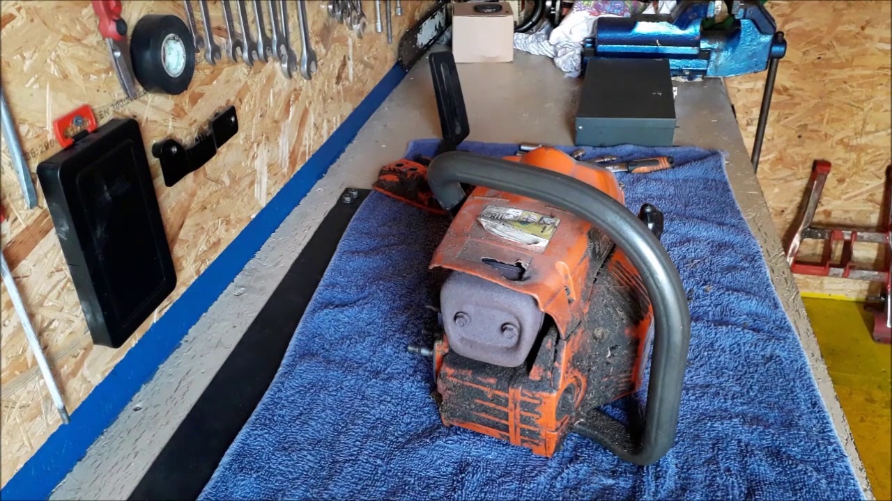 Husqvarna 137 - mały remont