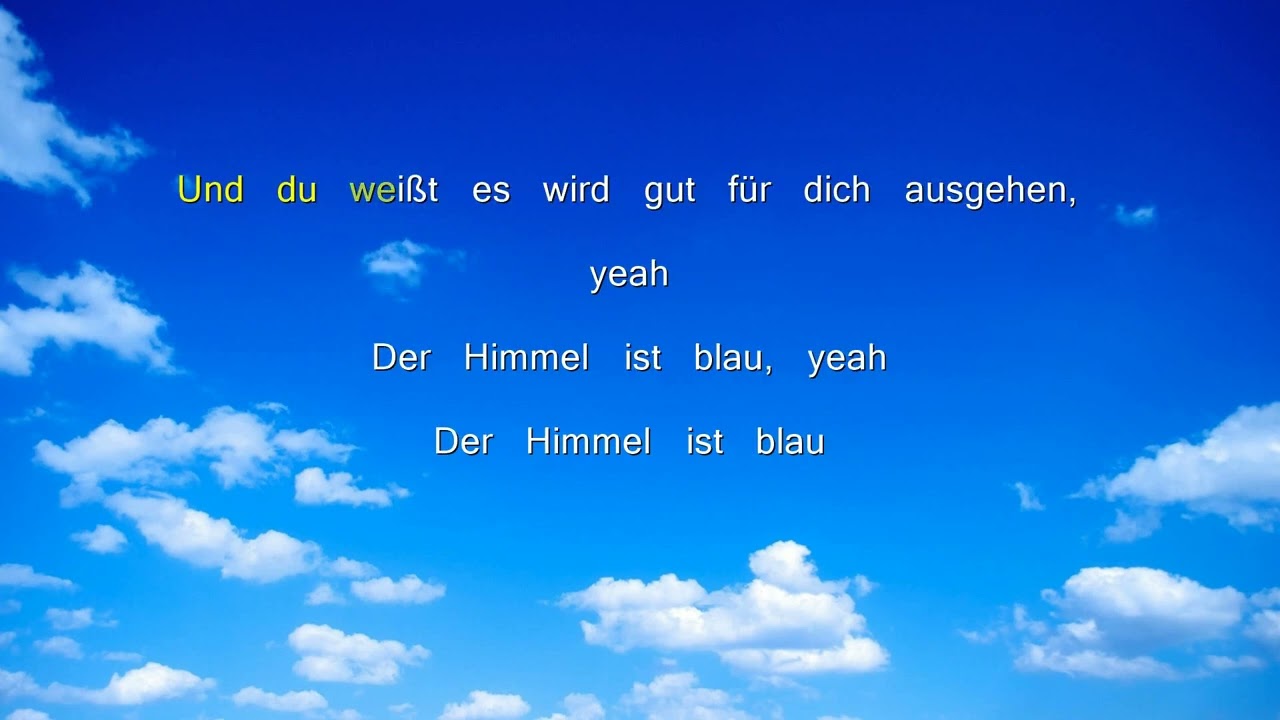 Die Ärzte - Himmelblau Karaoke