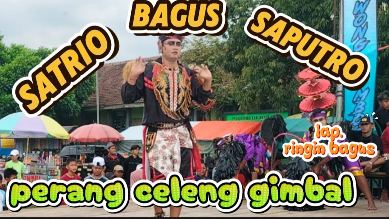PERANG CELENG GIMBAL SATRIO BAGUS SAPUTRO DI LAP. RINGIN BAGUS PUNCU