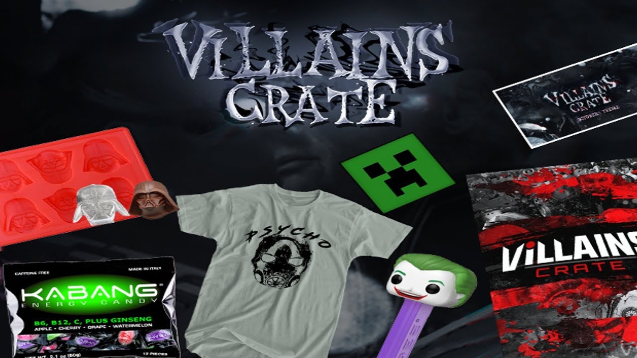 Unboxing The Villain's Crate! (Air Drop Crate Unboxing)