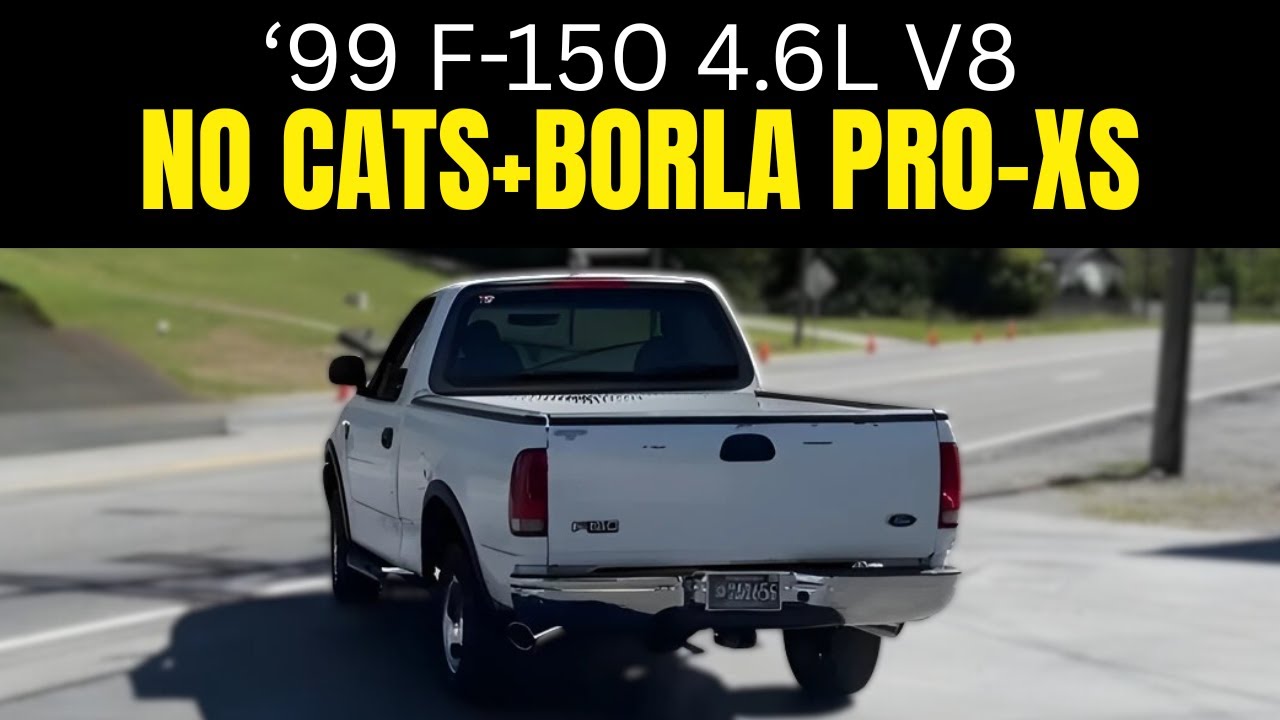 1999 Ford F-150 4.6L V8 w/ No Cats & Borla ProXS!