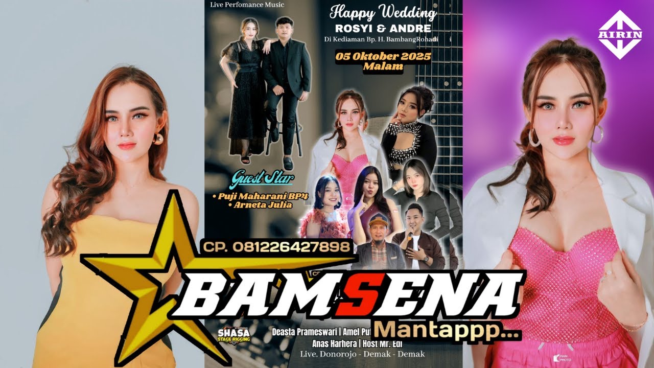 🔴LIVE Stream BAMSENA MUSIK DONOREJO DEMAK  // 96 AUDIO // AIRIN DIGIMEDIA