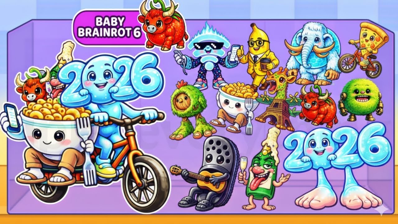 Merge Fellas BABY BRAINROT 6 Gameplay Walkthrough! 🍼 Reaching Max Level ×2 | New Boss Update 2026