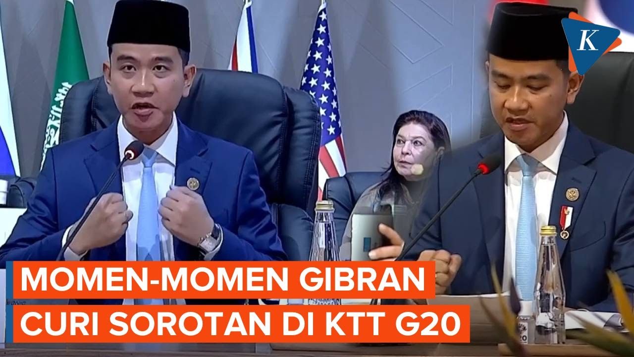 Serba-serbi Gibran Rakabuming di KTT G20