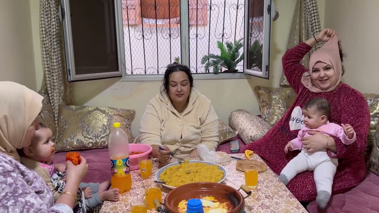 نضت نوضة وحدة🤔 فرحة كانت اتكون عندنا فدار💃 أمينة مبغاتش 😭 تحضيرات على والو😡