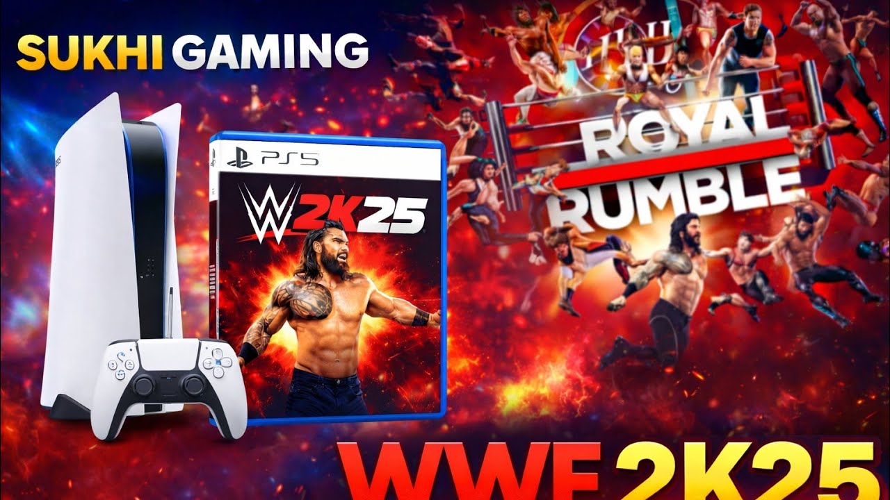 WWE 2K25 LIVE 🔥 Biggest Bloodline Match Ever 😱 Roman vs Rock | PS5