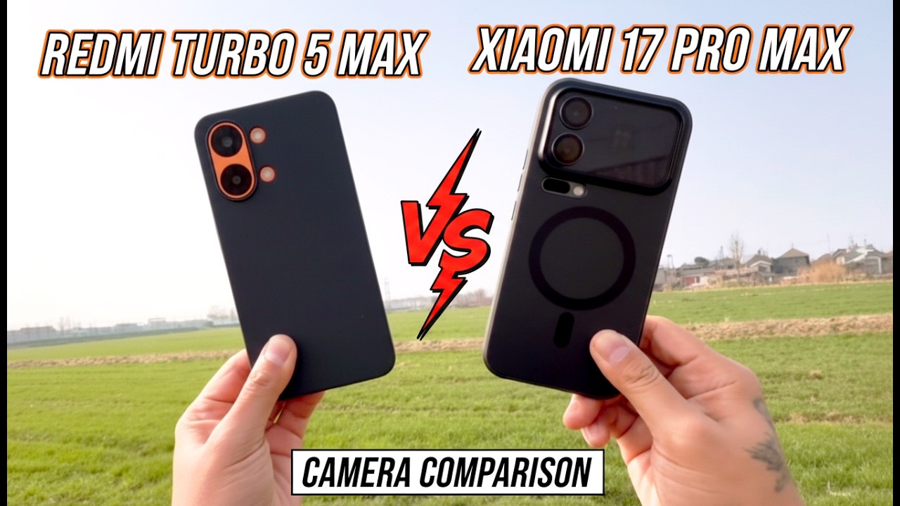 Xiaomi turbo 5 Max Vs Xiaomi Mi 17 Pro Max Comparison!
