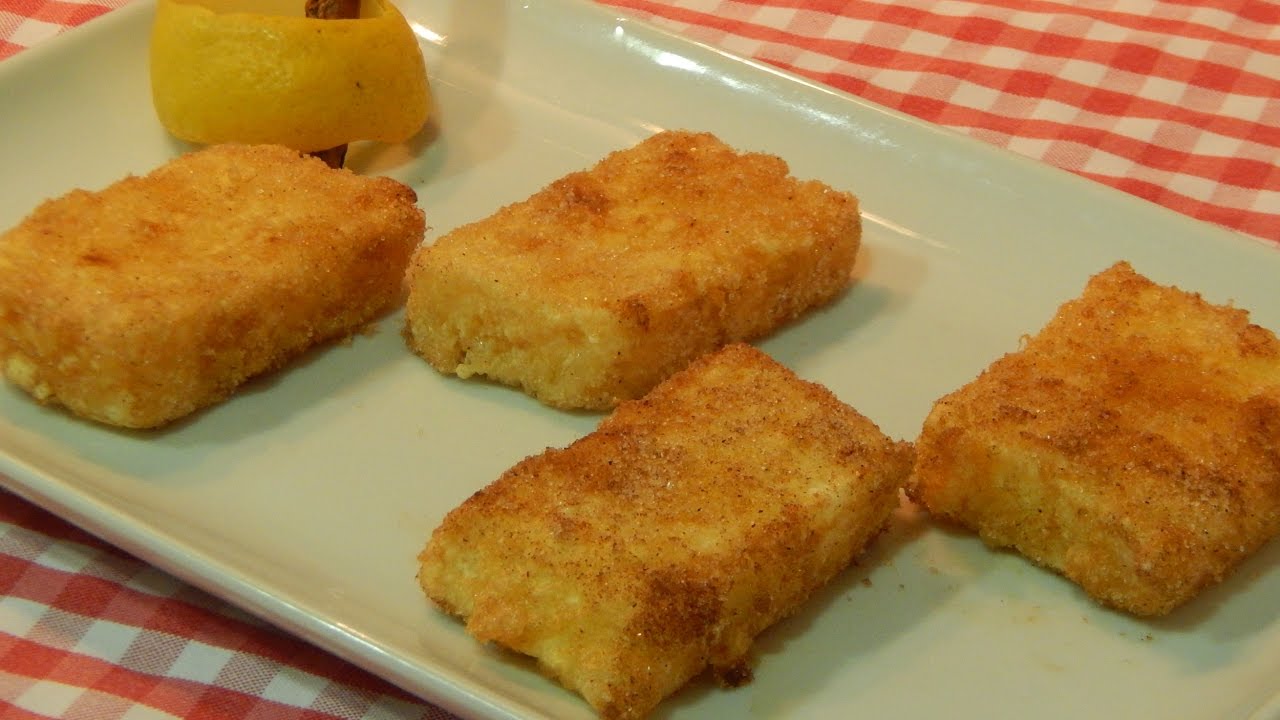 Cómo hacer leche frita receta fácil paso a paso