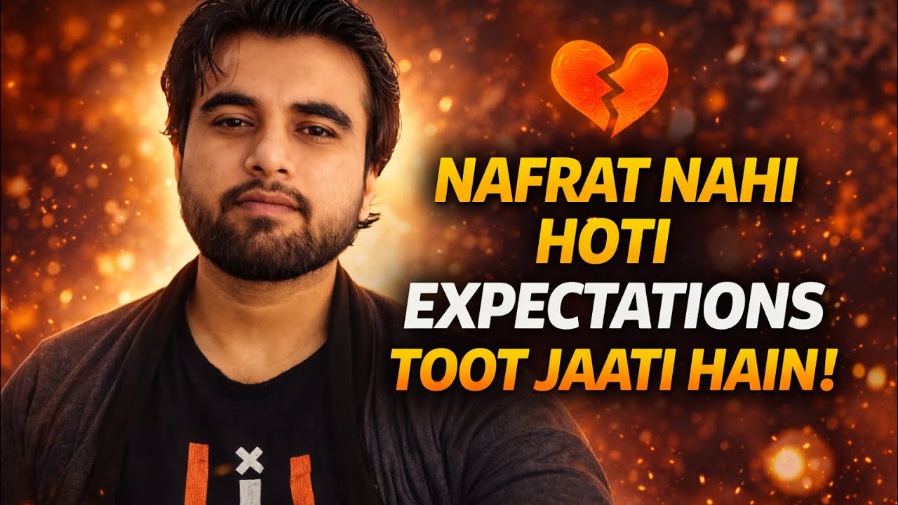Nafrat Nahi Hoti | Expectations Toot Jaati Hain | Emotional Motivational Speech in Hindi