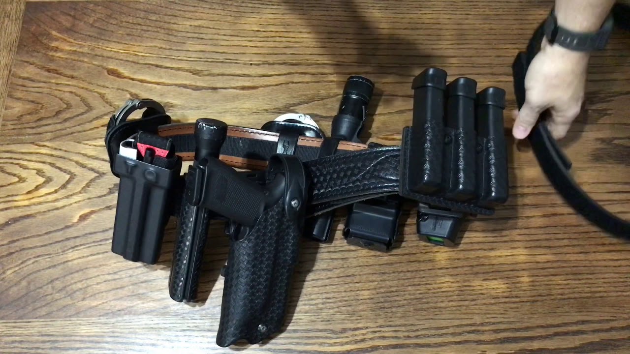 Duty Belt HACK! Quick tip to keep your duty belt better secured.