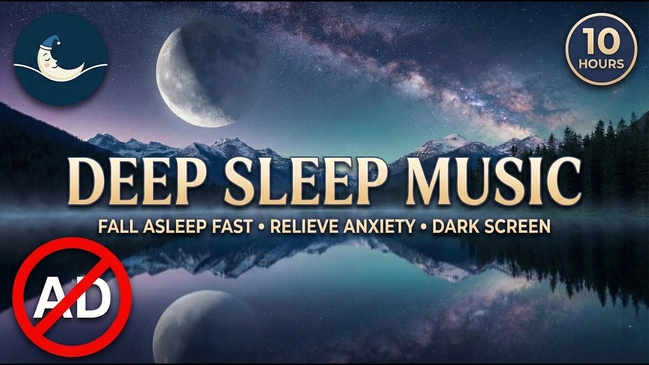 Sleep Music: Eliminates All Negative Energy - Calm Your Mind, Relaxing Music, Deep Sleep