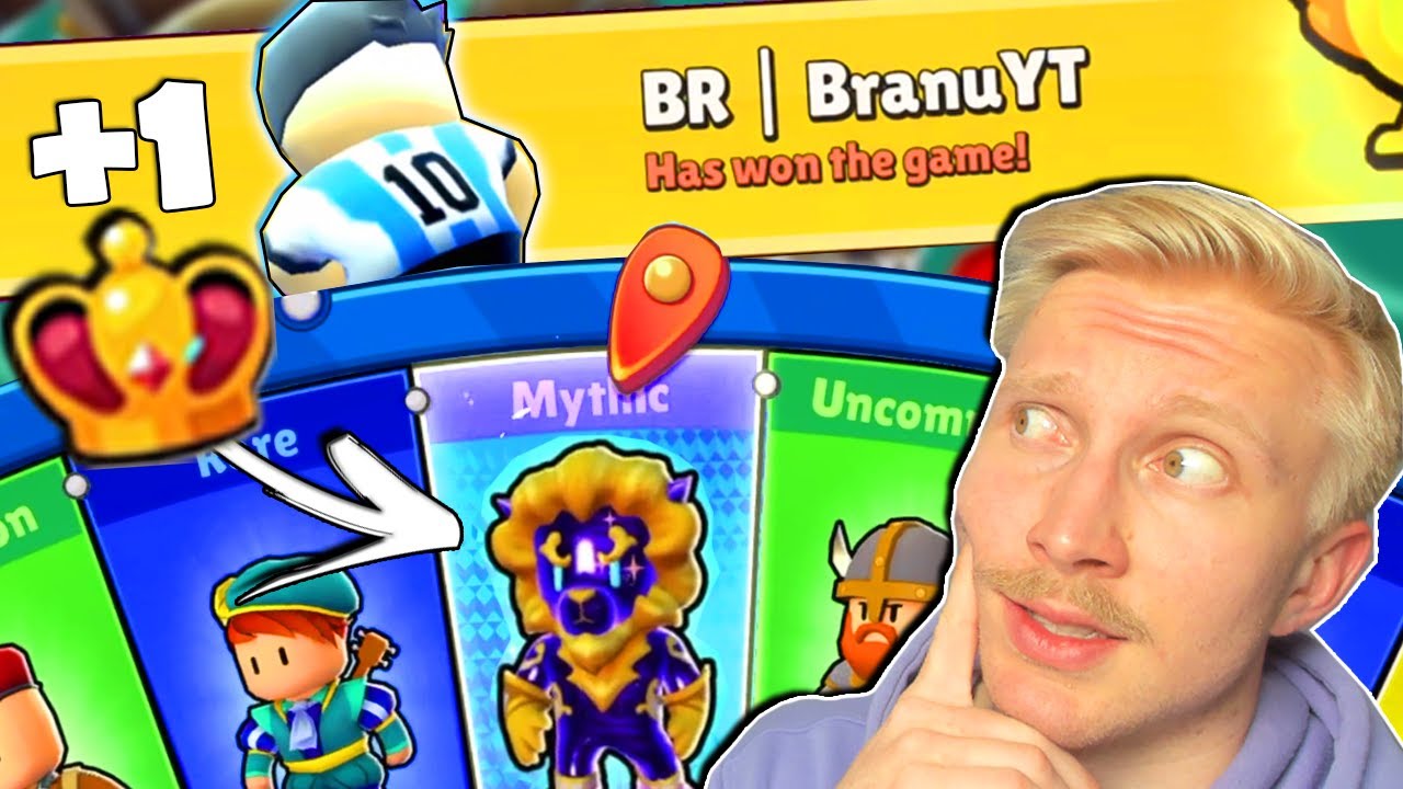 UUSI Mythic rulla MUT jokaisen SPINNIN Jälkeen PITÄÄ VOITTAA PELI 🏆😨 | Stumble Guys Suomi