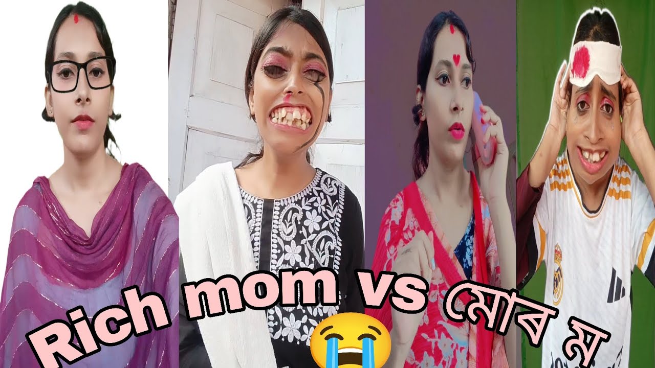Rich mom vs মোৰ মা//Assame funny video
