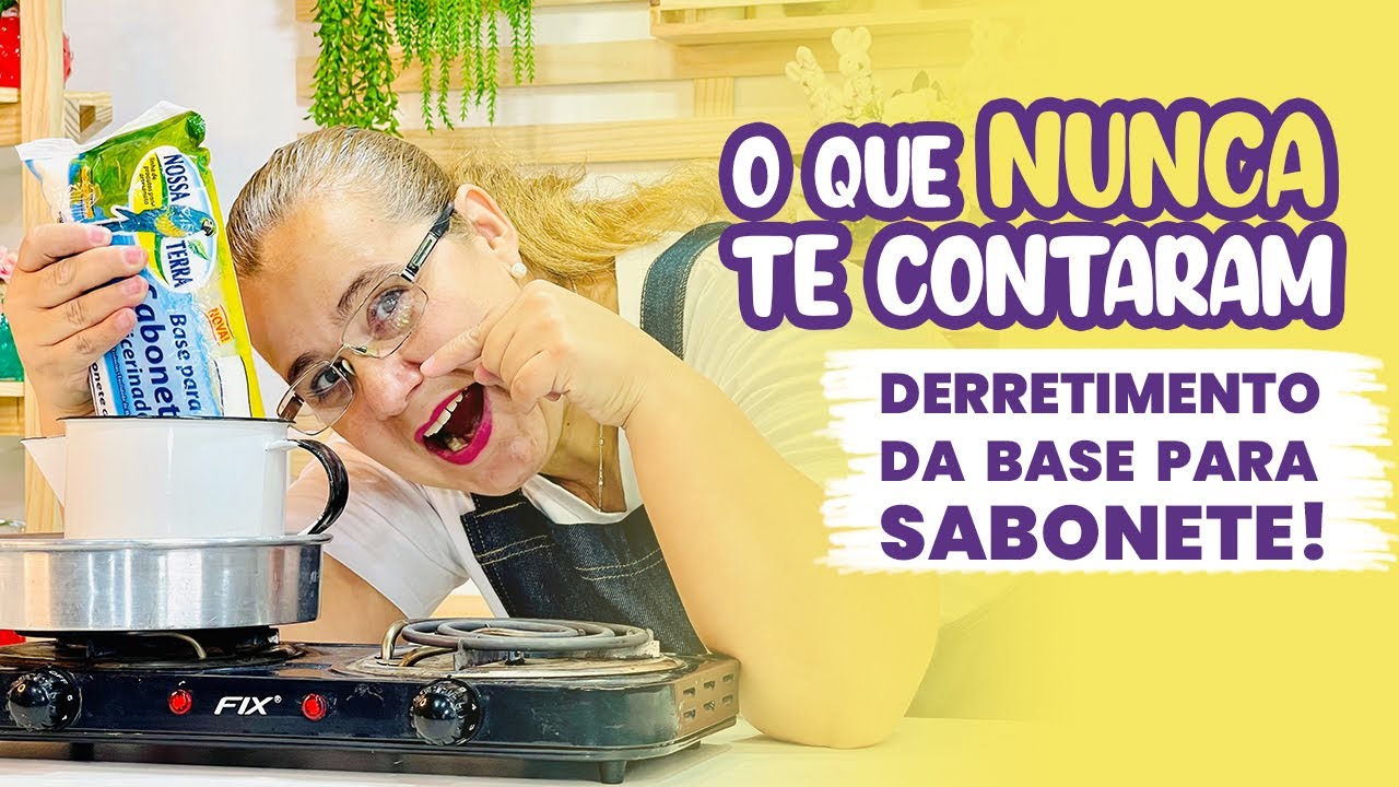 O QUE NUNCA TE CONTARAM SOBRE DERRETIMENTO DA BASE DE SABONETE! | Império das Essências